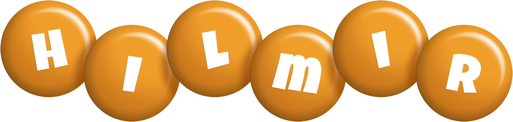 Hilmir candy-orange logo