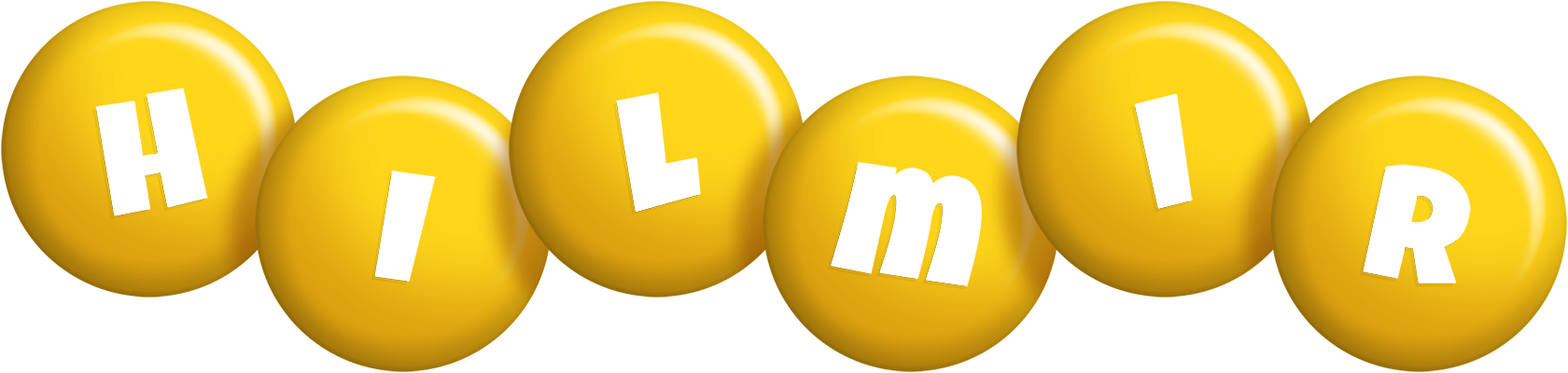 Hilmir candy-yellow logo