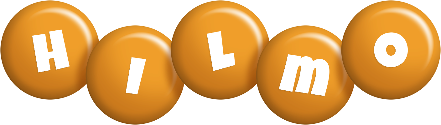 Hilmo candy-orange logo