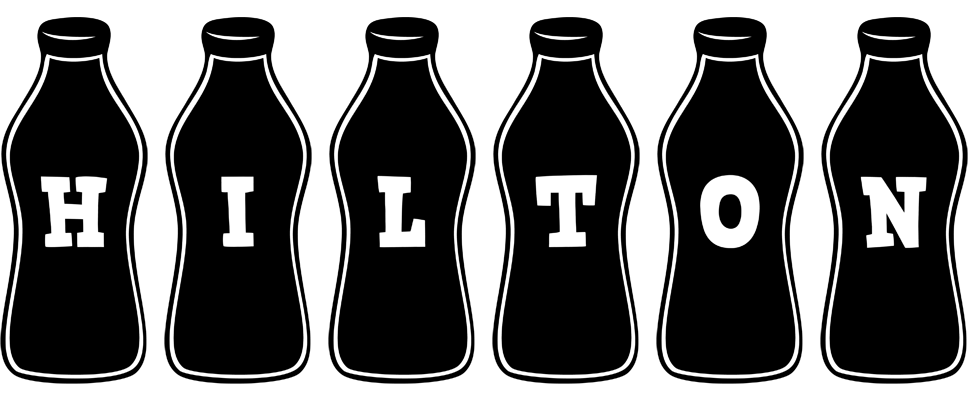 Hilton bottle logo
