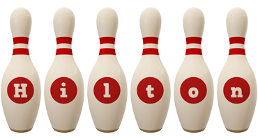 Hilton bowling-pin logo
