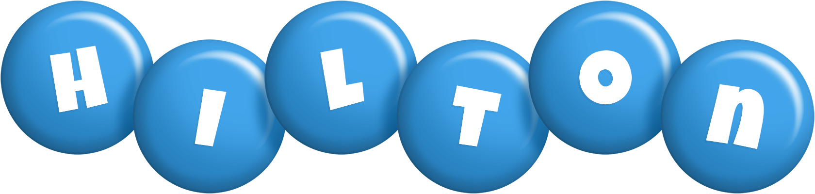 Hilton candy-blue logo