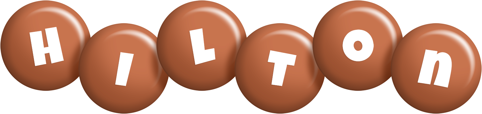 Hilton candy-brown logo