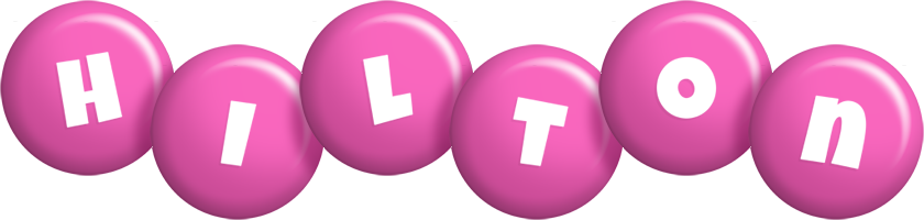 Hilton candy-pink logo
