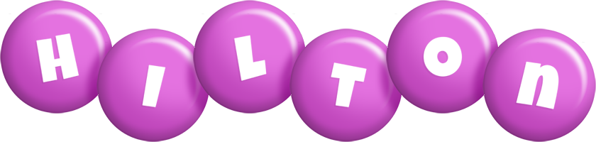 Hilton candy-purple logo
