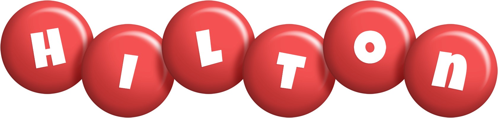 Hilton candy-red logo