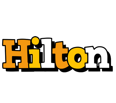 Hilton cartoon logo
