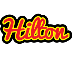 Hilton fireman logo