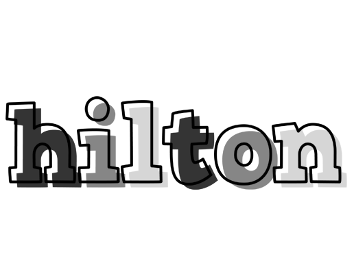 Hilton night logo