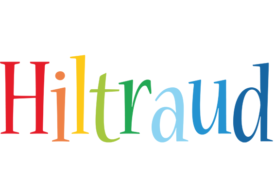 Hiltraud birthday logo