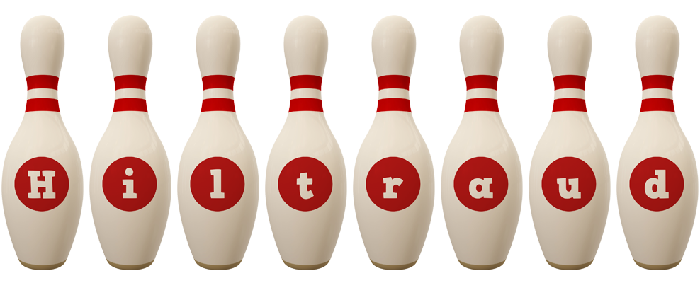 Hiltraud bowling-pin logo