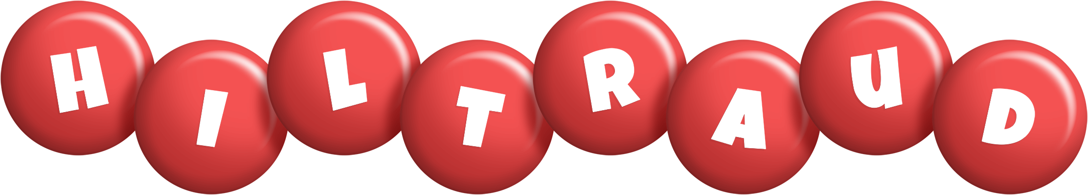 Hiltraud candy-red logo