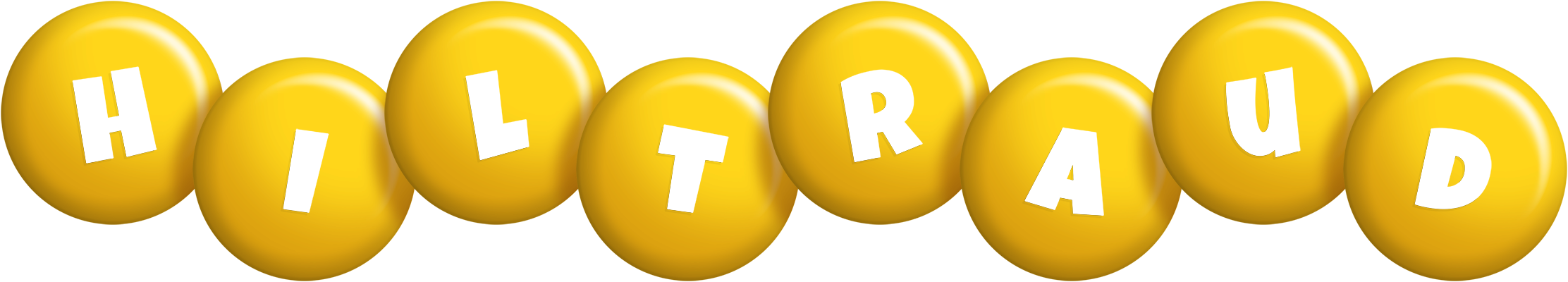 Hiltraud candy-yellow logo
