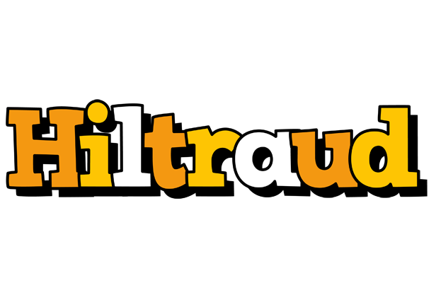 Hiltraud cartoon logo