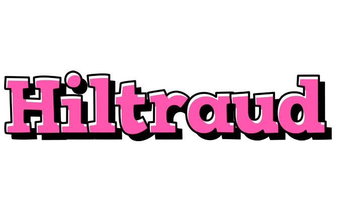 Hiltraud girlish logo
