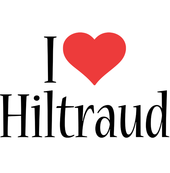 Hiltraud i-love logo