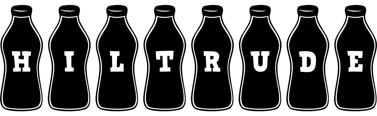Hiltrude bottle logo