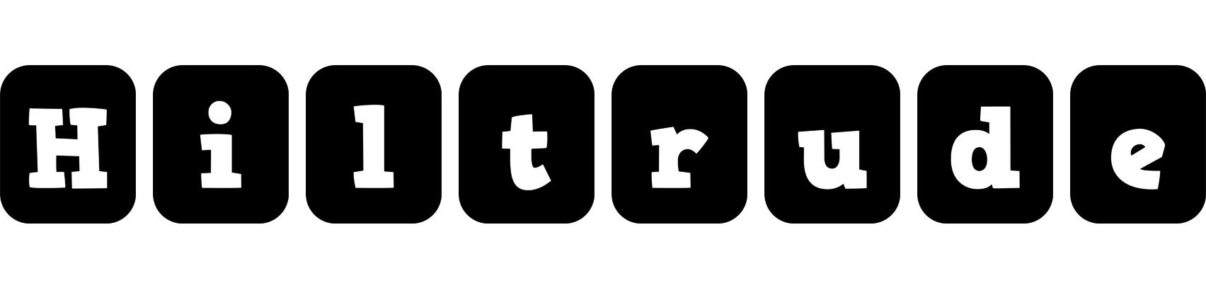 Hiltrude box logo