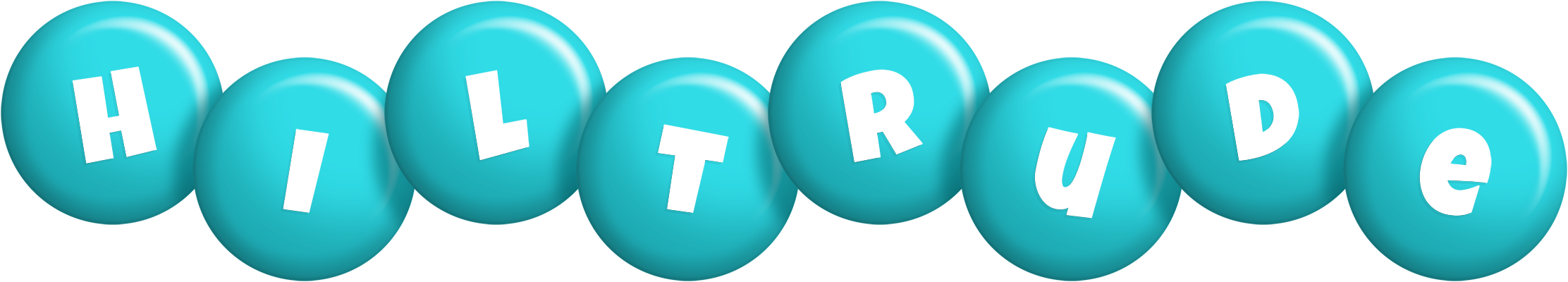 Hiltrude candy-azur logo