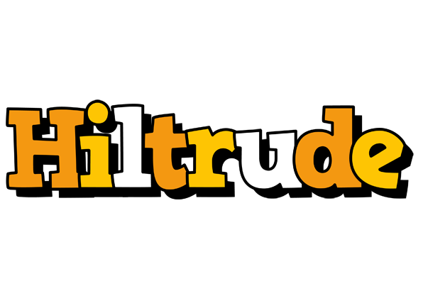 Hiltrude cartoon logo