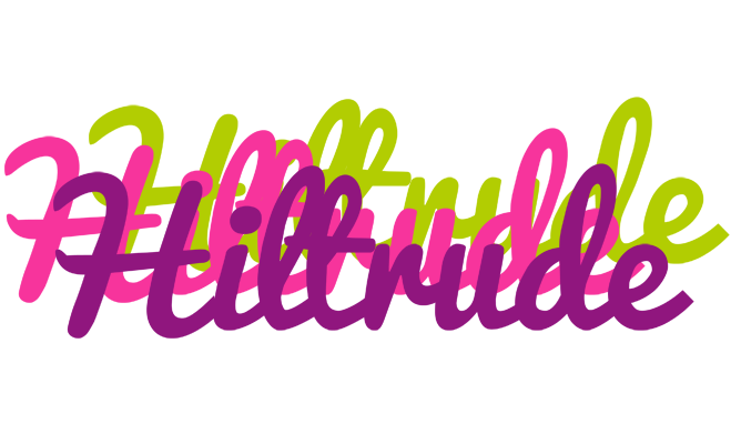 Hiltrude flowers logo