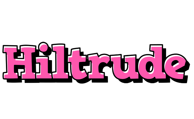 Hiltrude girlish logo
