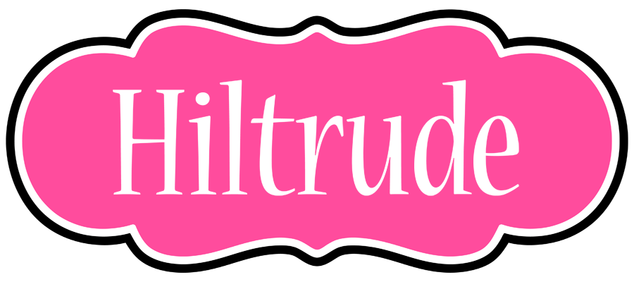 Hiltrude invitation logo