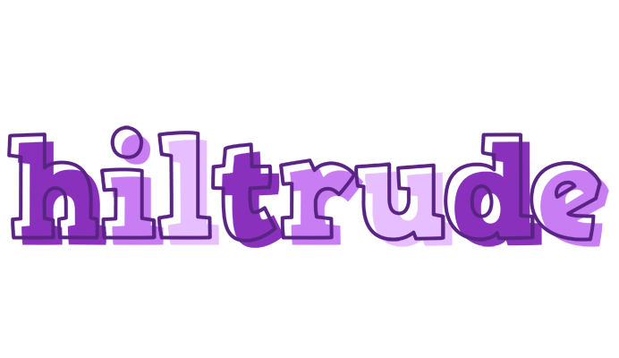 Hiltrude sensual logo
