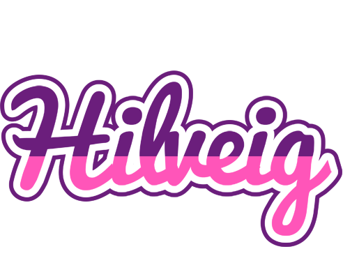 Hilveig cheerful logo