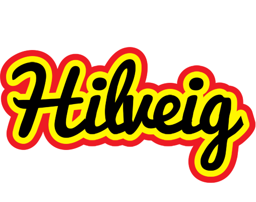 Hilveig flaming logo