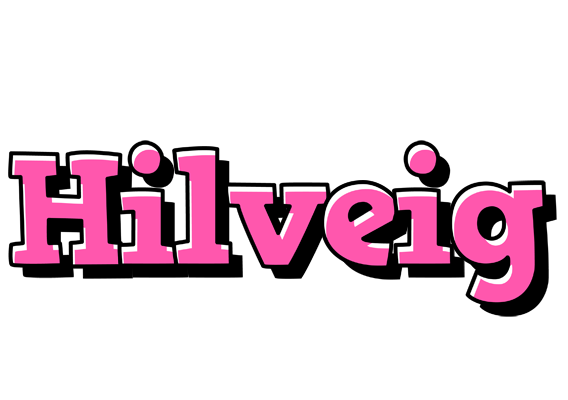Hilveig girlish logo