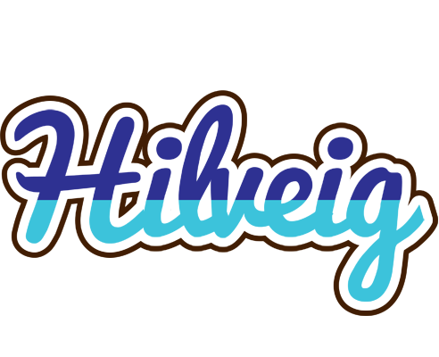 Hilveig raining logo