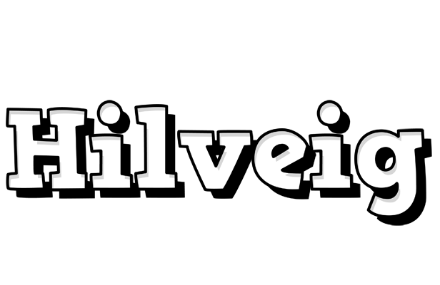 Hilveig snowing logo
