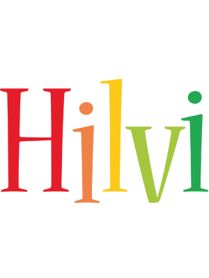 Hilvi birthday logo