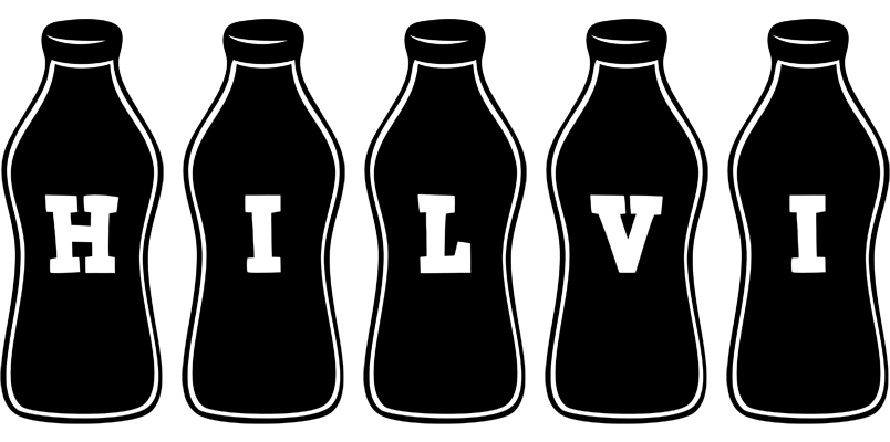 Hilvi bottle logo