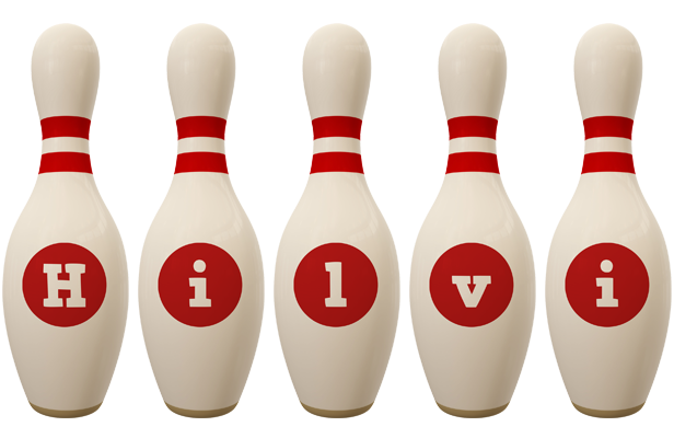 Hilvi bowling-pin logo