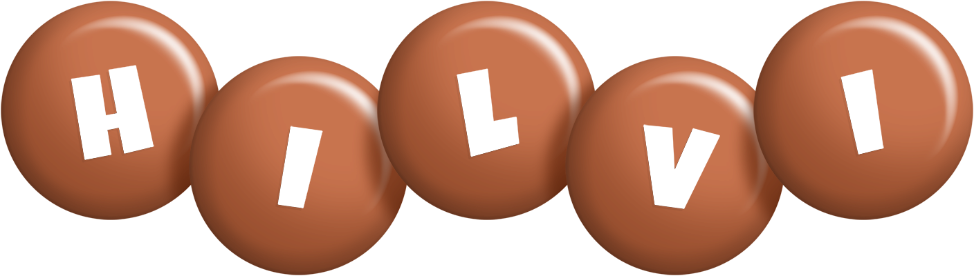 Hilvi candy-brown logo