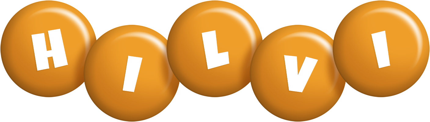 Hilvi candy-orange logo