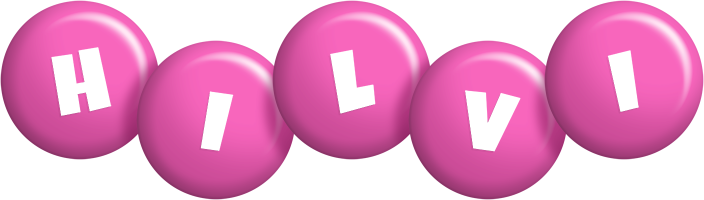 Hilvi candy-pink logo