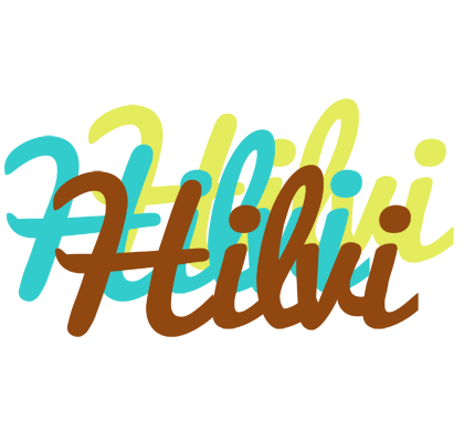Hilvi cupcake logo