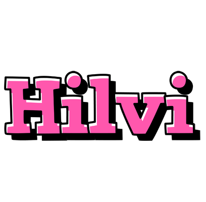 Hilvi girlish logo