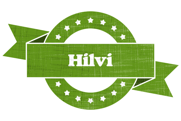 Hilvi natural logo