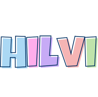 Hilvi pastel logo