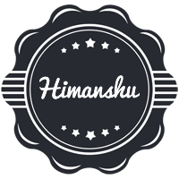 Himanshu badge logo