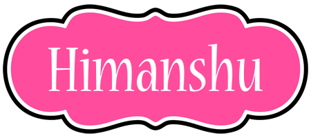 Himanshu invitation logo