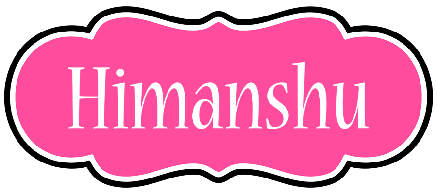 Himanshu invitation logo