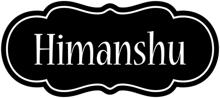 Himanshu welcome logo