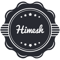 Himesh badge logo