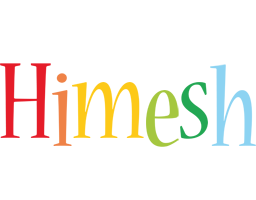 Himesh birthday logo