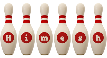 Himesh bowling-pin logo